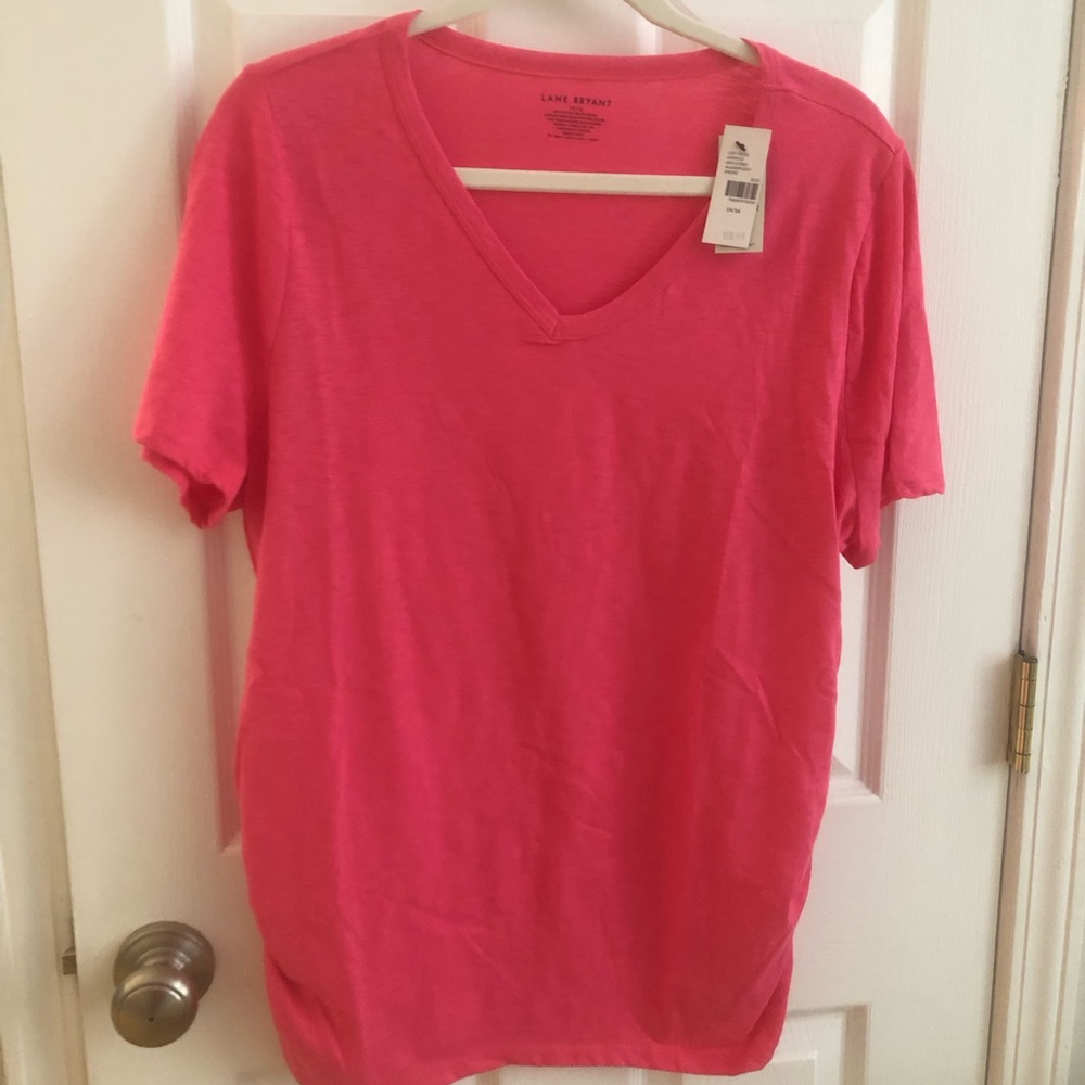 Lane Bryant Sz 14/16 Pink Top